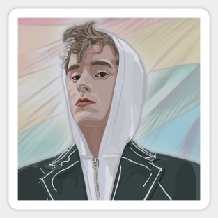 Connor Franta Pride Sticker